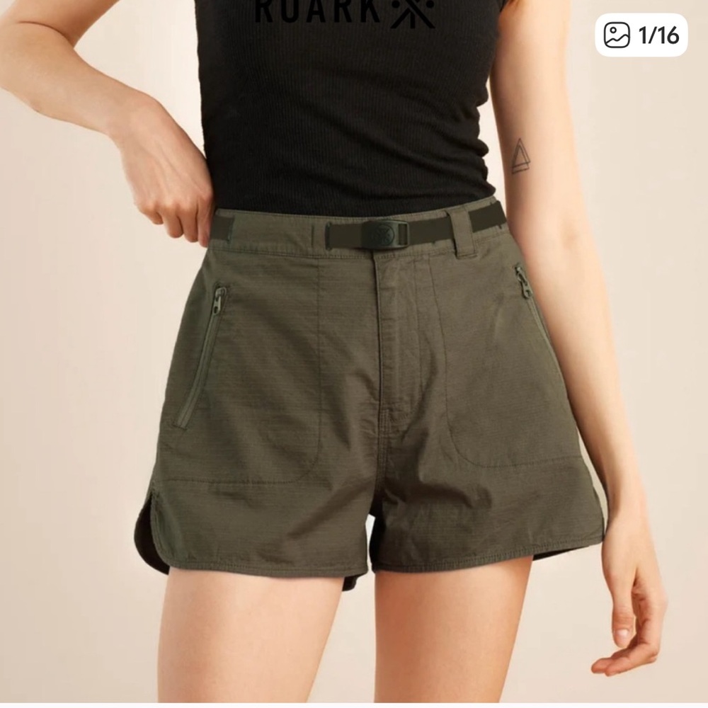 Roark -military  Green Women's Campover Shorts